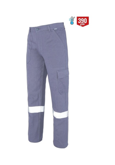 My Form Wınto 7/7 Gabardin Pamuklu Kumaş Teknik Pantolon-2142-grı Gri
