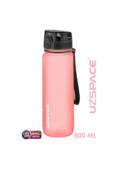 800 Ml Yeni Ebat-boy 25 Cm Tritan Su Matarası Bpa Koku Sızdırma Yok -3053a Pudra