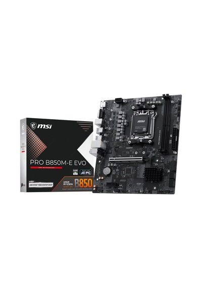 Msı Pro B850m-e Evo Ddr5 Hdmı-dp Pcıe 5.0 Am5 Matx-219189