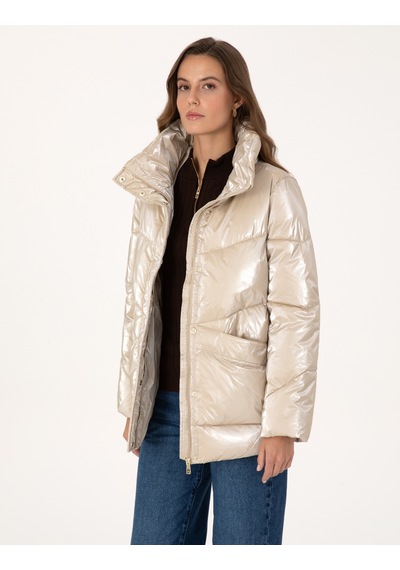 Pierre Cardin Kadın Mont 50308990-vr011 Bej
