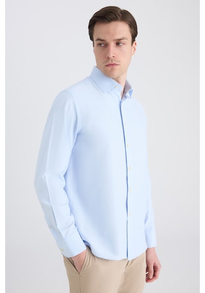 D'S Damat Ds Damat Regular Fit Mavi Çizgili Gömlek 5hf02ıg12100m Çok Renkli