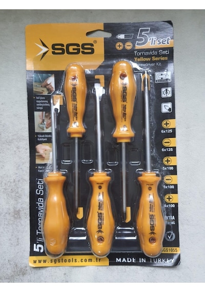 Sgs 5'li Tornavida Seti
