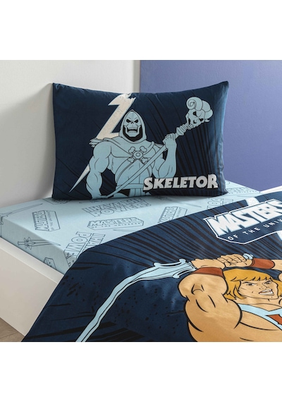 Taç Lisanslı He-man Pamuk Tek Kişilik Nevresim Takımı 000000001000052397 Çok Renkli