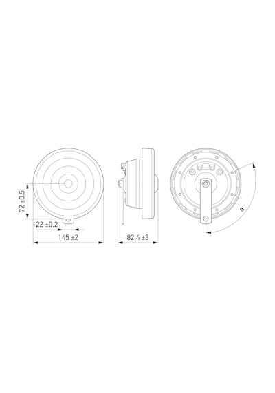 Hella Korna S140 Set - 12v - 118db A - Frekans Aralığı: 280/380hz - Yüksek Ses/düşük Ses - Elektrikli - Ece Onay