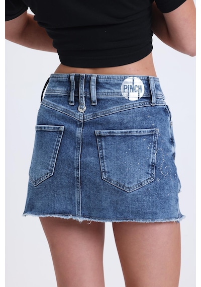 Elvin Indigo Mini Taşlı-mavi Mavi