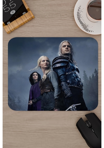 The Witcher 2 V5 22x18 Gaming Kauçuk Kaymaz Taban Mouse Pad Fare Altlığı