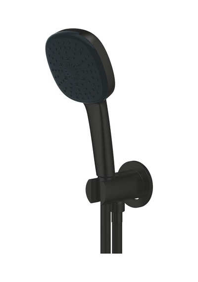 Grohe Tempesta Cube 110 Duvar Tutucu Seti 3 Sprey Yağmur, Jet, Masaj - 269102433 Siyah
