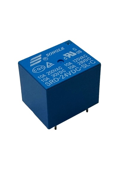 Songle Srd-24vdc-sl-c 24v 10a Tek Kontak Güç Rölesi Pcb Tipi