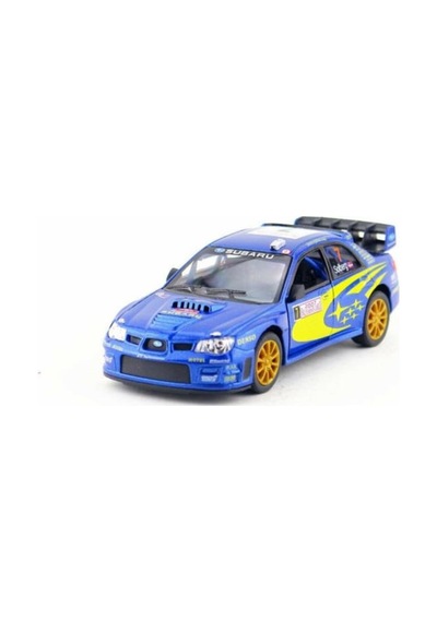 Kinsmart 2007 Subaru Wrc Rally Mavi Metal 1/36 Model Araba