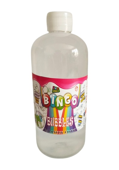B I N G O B U B B L E S Köpük Baloncuk Likiti Yedek Baloncuk Solüsyon 500 Ml Tabanca Köpük