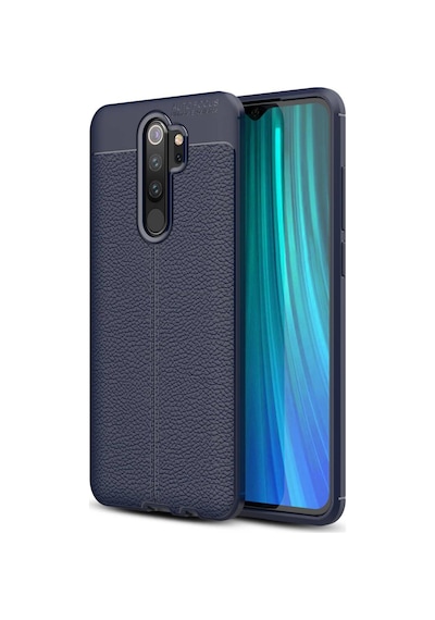 Xiaomi Redmi Note 8 Pro Uyumlu Kılıf Auto Focus Kapak - Lacivert