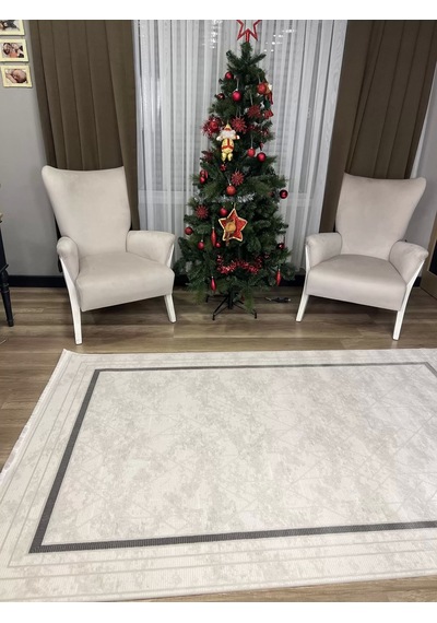 Hoom Rugs Grandy 4689 Antrasit Modern Halı Antrasit