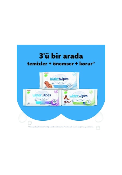 Waterwipes Bio Küçük Çocuk Islak Mendil 12x60 Adet 720 Yaprak - Toddler 12'li Set