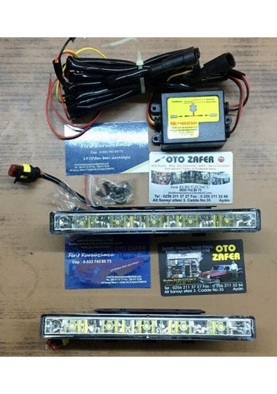 Sis Lambası 12v. Günışığı Beyaz 18x2x5cm Gündüz Farı Gündüz Ledi