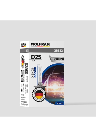 D2s Xenon Ampul Beyaz Işık 12v 35w - Wolfram 28522