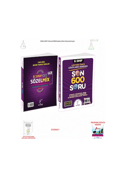 Karekök 8. Sınıf Lgs Karma Soru Bankası 2 Kitap Seti