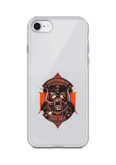 Apple Uyumlu iPhone 8 Şeffaf Kılıf Motörhead Tasarımlı