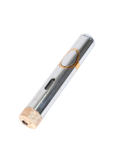 Parmida Tek Torch Pürmüz Delicili Gümüş Metal Puro Çakmağı - Tr9519