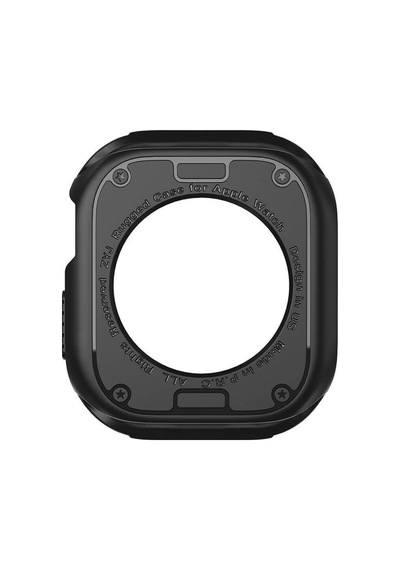 Watch 10 42mm Silikon Tpu Kasa Koruyucu Frm Watch Gard 17 - Siyah