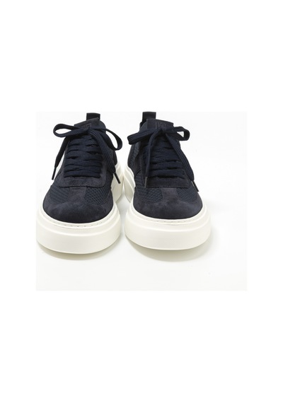Lacivert Sneaker Günlük Erkek 23954 Huds Triko Logolu Lacivert