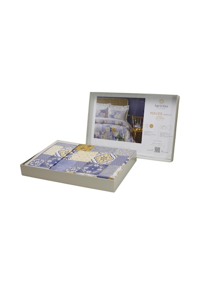 Apricitas Home Maude Tek Kişilik Pike Takımı Indigo