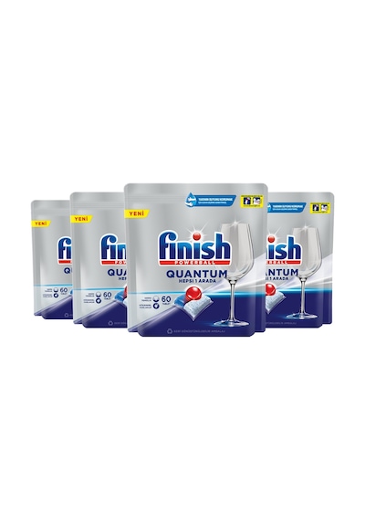 Finish Quantum Bulaşık Makinesi Deterjanı 4 x 60 Tablet Finish Quantum Bulaşık Makinesi Deterjanı 4 x 60 Tablet