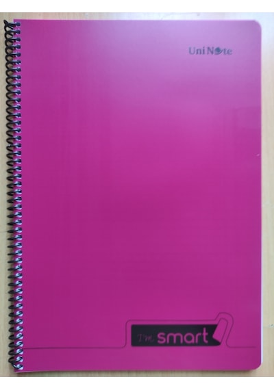 Mopak 72 Yaprak Çizgisiz Defter Plastik Kapak Harita Metot Hm Telli