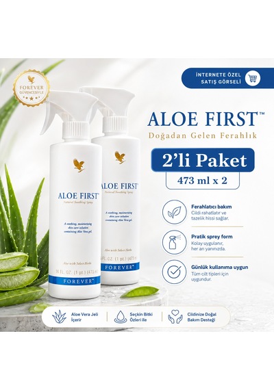 Aloe First Spray 2'li Paket