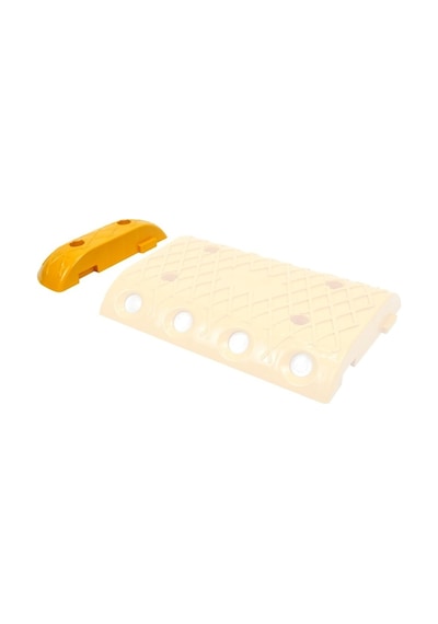 İleri Trafik Klasik Hız Kesici Kapağı Yol Kasisi 10 x 25 x 5 CM Eko Sarı - İLT5251-SR