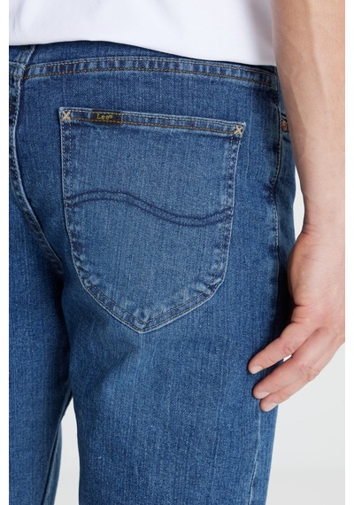 Lee Pamuk Loose Fit Rahat Kesim Jean Kot Denim Pantolon Çok Renkli