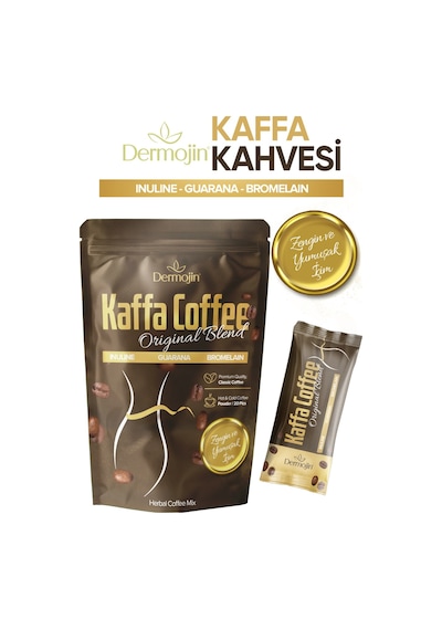 Kaffa  Kahvesi Inulın , Bromelaın ,guarana Çözünebilir