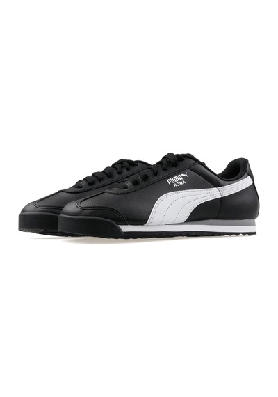 Puma 353572 11 Roma Basic Black/white/puma Silver Erkek Sneaker Siyah