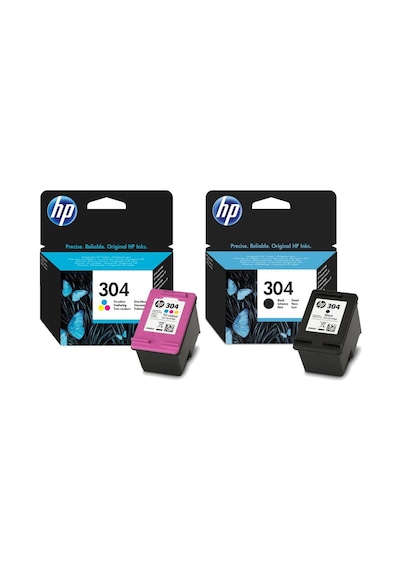 Hp 304 Siyah Hp 304 Renkli İkili Paket