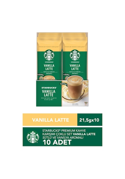 Starbucks Vanilla Latte 10 x 21.5 G