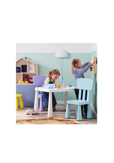 Ikea Mammut Çocuk Sandalyesi , Açık Mavi
