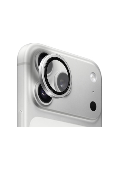 Buff İphone 17 Pro / 17 Pro Max Titan Metal Kamera Lens Koruyucu Silver Gümüş