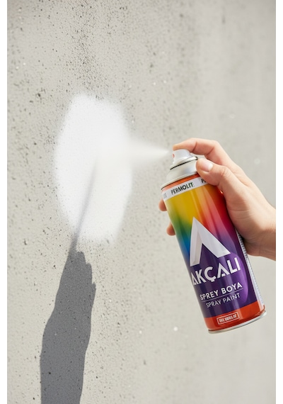 Sprey Boya Akçalı Alüminyum,ahşap,plastik,demir,metal Sprey Boyama 400 Ml 301 Beyaz