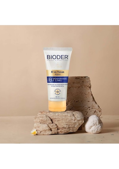 El Ve Tırnak Kremi Cilt Bariyeri Ve Tırnak Güçlendirici 50 Ml - Vitamin B7 Niasinamid Çinko Diğer