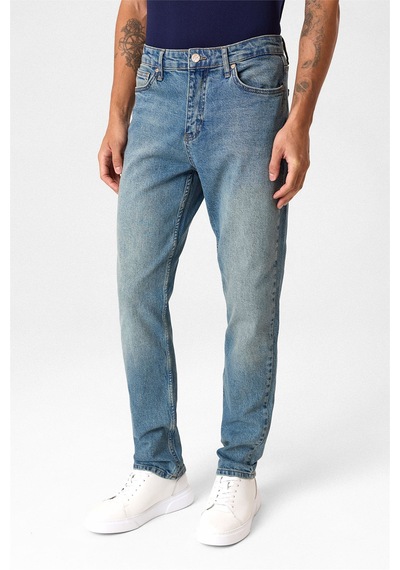 Back And Bond Açık Lacivert Denim Pantolon Çok Renkli