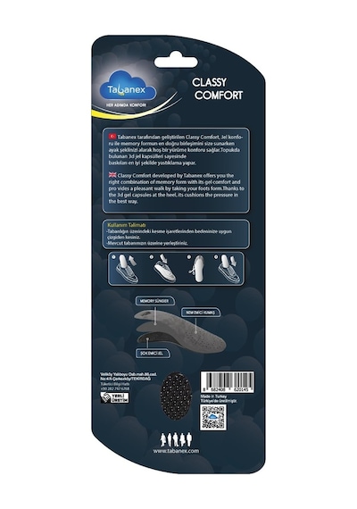Tabanex Classy Comfort Jel Tabanlık - Kadın