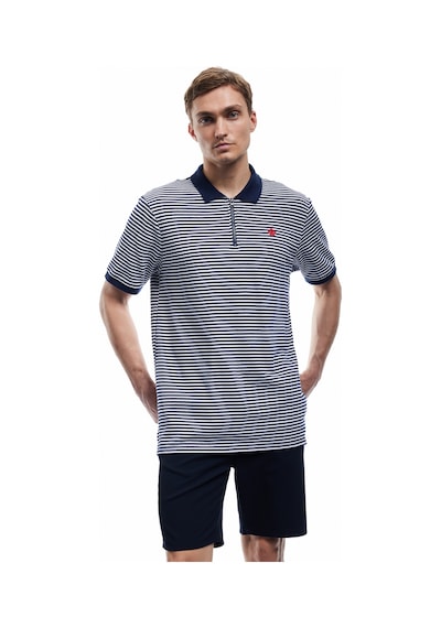 Koton Regular Fit Kısa Kollu Fermuarlı Polo Yaka Tişört Lacivert Çizgili 5sam10144mk Lacivert Çizgili Koton Regular Fit Kısa Kollu Fermuarlı Polo Yaka Tişört Lacivert Çizgili 5sam10144mk Lacivert Çizgili