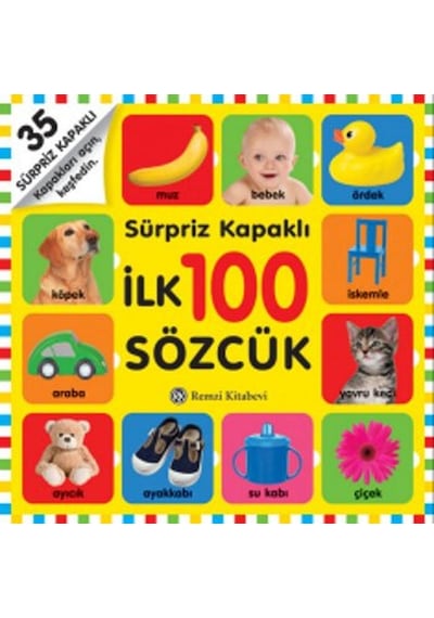 Sürpriz Kapaklı İlk 100 Sözcük- Remzi Kitabevi