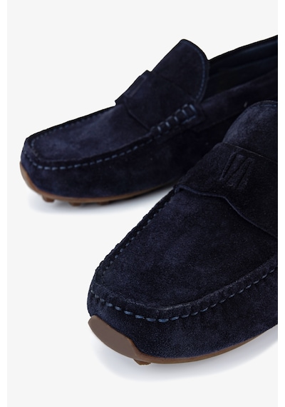 Valmenti Erkek Hakiki Deri Lacivert Loafer Ayakkabı 1202 500-118 Erk Ayk Y26 K.lacı