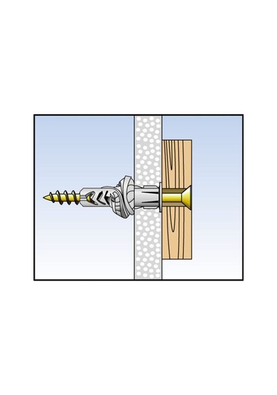Fischer Ux 10 60 Kenarlı Üniversal Dübel 600 Lü
