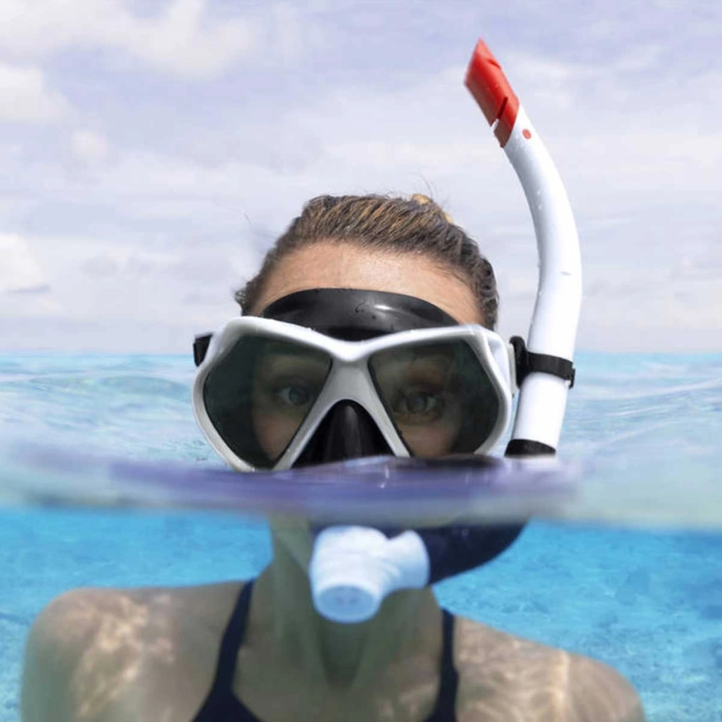 Dominator Pro Snorkel Maske 24069 Beyaz