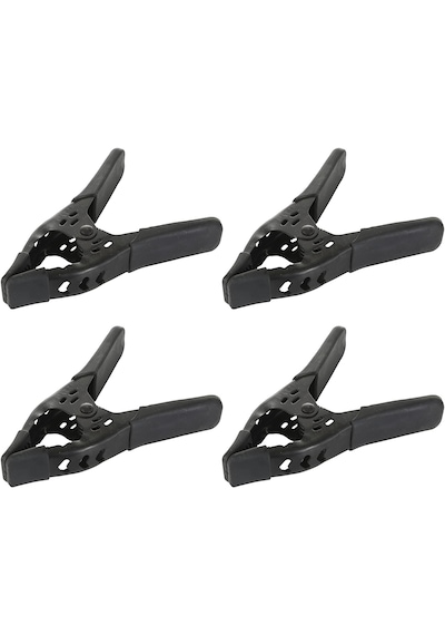 Ayarlanabilir Yaylı Güçlü Tutuşlu Metal Kıskaç Mengene Pense Mandal İşkence Kaymaz Kaplamalı Çeneler, Çok Amaçlı Sabitleme Aparatı Fotoğraf, Ahşap, Hobi Ve Atölye Kullanımı İçin Dayanıklı Tasarım