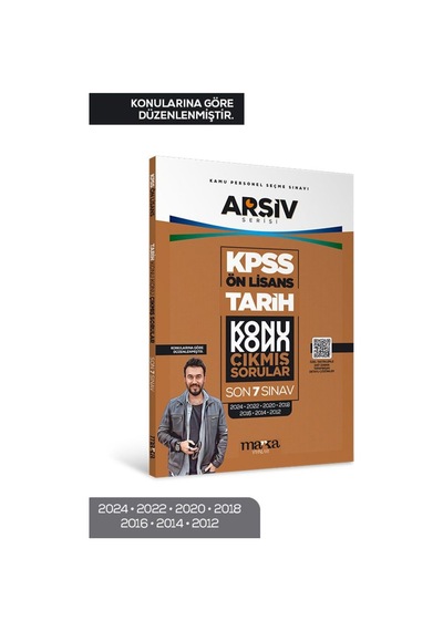 Kpss Ön Lisans Tarih Konu Konu Çıkmış Sorular Son 7 Sınav Tamamı Çözümlü