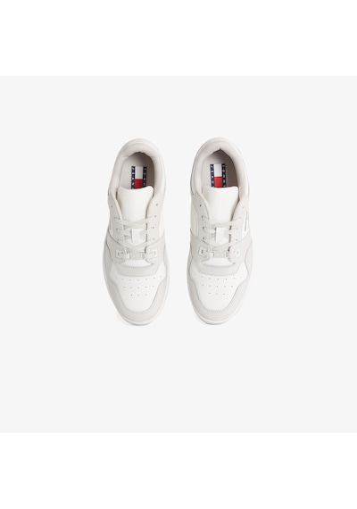 Tommy Hilfiger Tjm Retro Basket Cupsole Tumble Erkek Gri Sneaker 026 Em0em01513 Gri