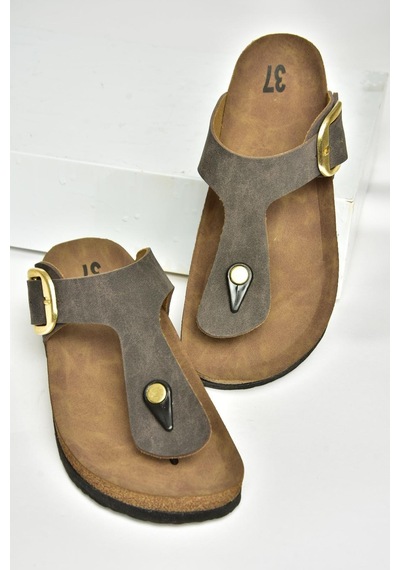 Fox Shoes U777917002 Kahverengi Süet Parmak Arası Kadın Terlik Kahverengi-süet Kahverengi Fox Shoes U777917002 Kahverengi Süet Parmak Arası Kadın Terlik Kahverengi-süet Kahverengi