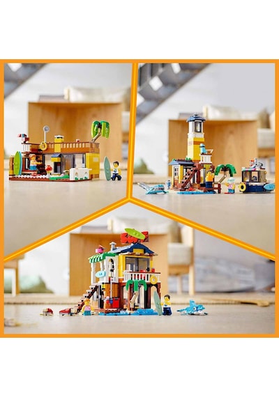 LEGO® Creator 31118 Sörfçü Plaj Evi 564 Parça